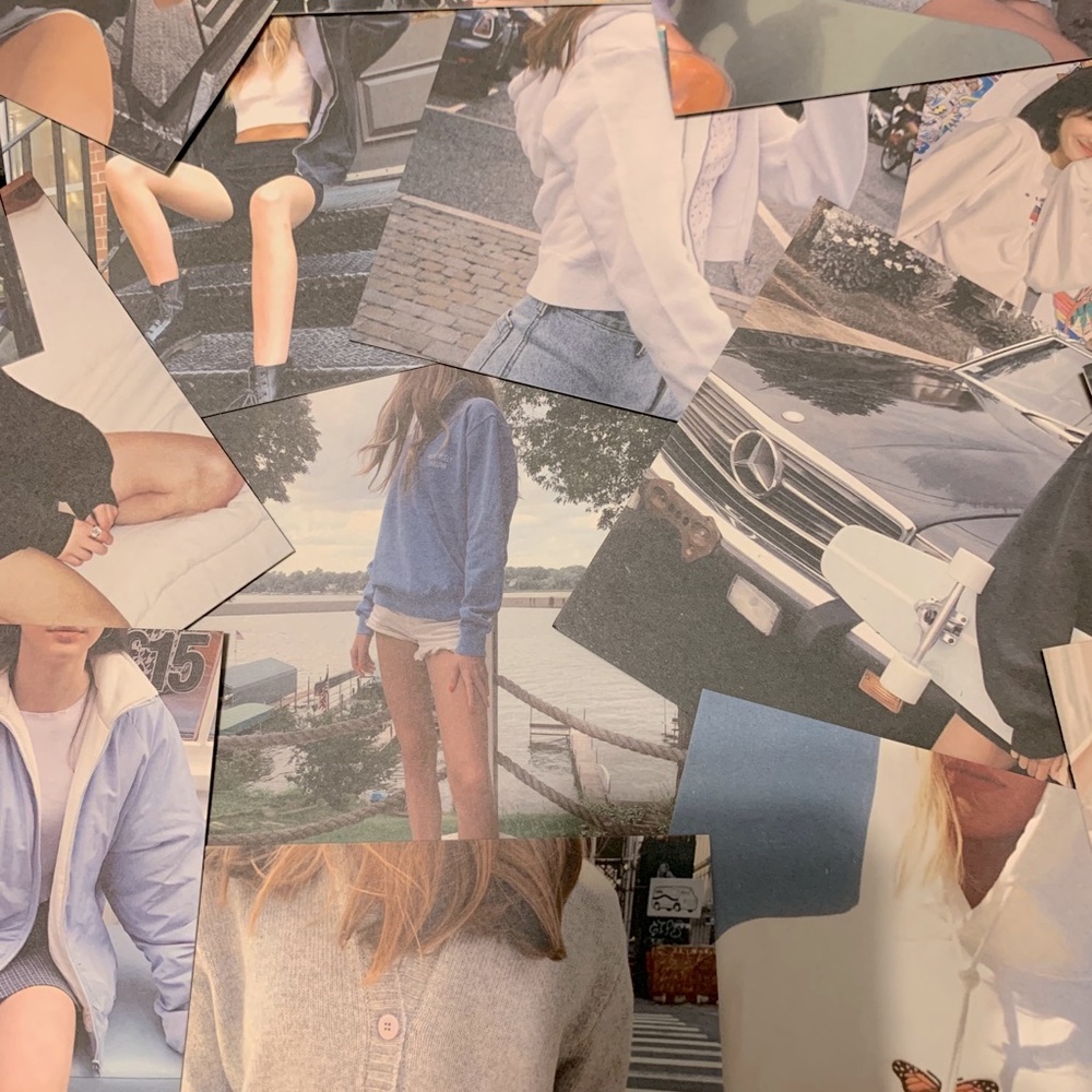 Brandy Melville card collectibles for wall!